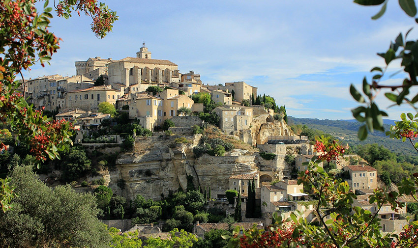 Autour du Mas des Grès - Gordes village de France